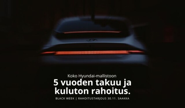 Hyundai: ei korkoja, ei kuluja!